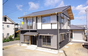 館山市 新築 木と漆喰の家 001